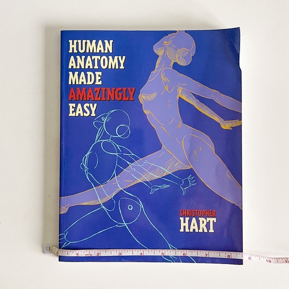 Human Anatomy Made Amazingly Easy - Paperback By Hart, Christopher - Picture 7 of 8